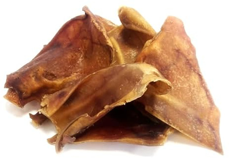 Maltbys' Stores 10x Half Pigs' Ears 100% Natural Pork Dog Chew Treats [LOS]