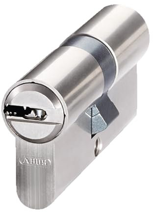 ABUS Türzylinder Bravus.2000 - Sicherheitszylinder mit Wendeschlüssel und technischem Kopierschutz plus Sicherungskarte - 5 Schlüssel inklusive - Made in Germany - Doppelzylinder 40/40