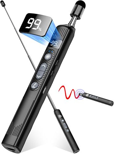 USB Presenter, 2.4 GHz Wireless Presenter Präsentations, Pointer für Präsentationen Powerpoint Presenter mit Volumen Kontrolle für Windows XP 7/8/10/Mac/Linux/Android