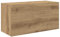 vidaXL Bad-Wandschrank Artisan-Eiche 60x25x30 cm Holzwerkstoff, Bad-Hängeschrank, Hängeschrank Badezimmer, Wand-Badschrank, Hängeschrank Bad