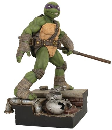 Diamond Select Toys Galerie Tortues Ninja : Statue en PVC de Luxe Donatello