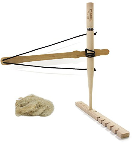 Bow Drill Fire Starter Kit, Pskook Survival Tool, Primitive Friction Fire Starting Kit, Bushcraft Gear, Camping Safety Equipment, Outdoor