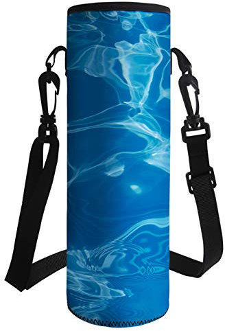 Belidome Blue Water Bottle Sleeve Outdoor Sports Bottles Holder Case Universal Fit 500ML