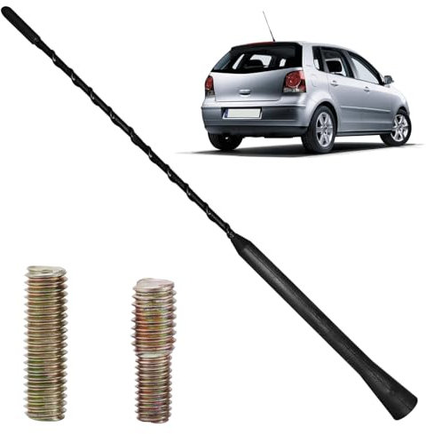 Keyxer Antenne Universelle 28 cm - Tige de Remplacement Toit Voiture - Réception AM FM