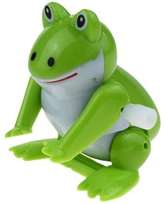 Sucritude Wind Up Toys,Walking Jumping Frog Toys - Bathtub Game for Easter Friends Birthdays Halloween Youth Girls Boys Kids Christmas Family Teens Car