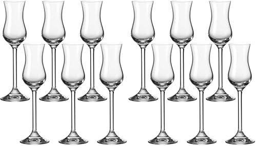 LEONARDO 35237 Daily Set de 6 Verres Grappa 100 ml (Lot de 2)