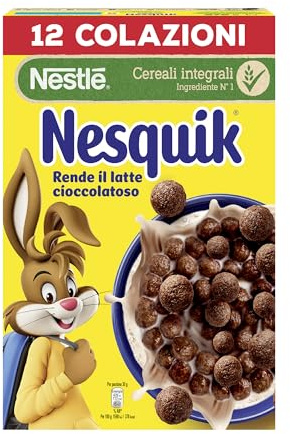 NESQUIK Palline con Cereali Integrali al Cacao 375g