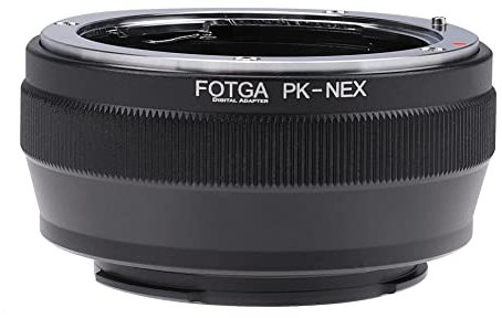 Hersmay PK-NEX Objektivadapter für Pentax PK K Objektiv passend für Sony E-Mount NEX5 NEX6 NEX7 A7 I II III IV A7S A7R A7SII A7SIII A7RII A6500 A6300 A6000 A5100 A5000 NEX-FS700 VG30 VG900 PXW-FS7