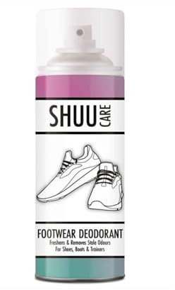Shoe Deodorant Spray Anti Odour Quick Drying Footwear Spray for Running Trainers Sports Shoes And Boots 250ml