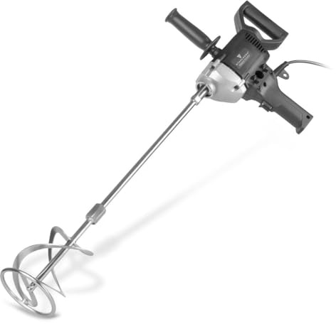 STAHLWERK Agitatore RW-800 ST - 800 W, 500 giri/min, mescolatore elettrico per malta in versione compatta e robusta, agitatore stabile, miscelatore per malta, miscelatore per calcestruzzo, miscelatore