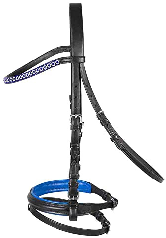 PFIFF 102708 Larea Bridon Noir/bleu MS
