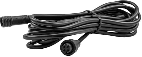 Heise by Metra RGB Accent Lights Extension Cable, 10ft, 4 Pin Waterproof Connector, Black