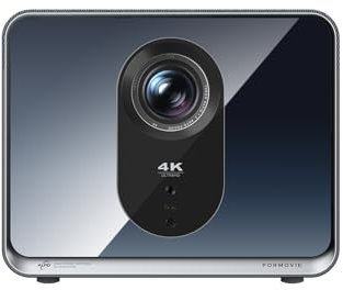 Formovie X5 Laser Projector 2450 CVIA Lumens ALPD Technology 4K Ultra HD Smart Home Theatre Screen Up to 1000 inch Compatible avec Le Chinois et l'anglais Uniquement