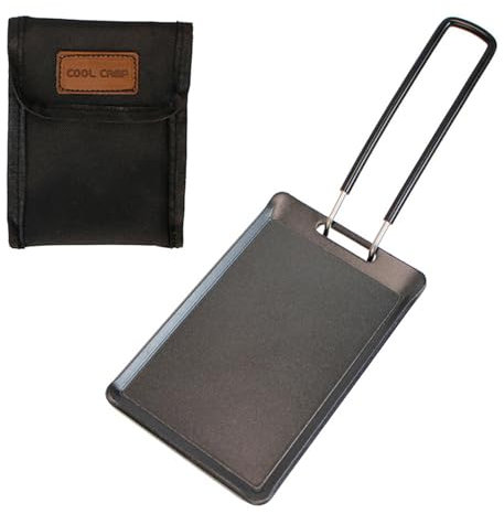 Padella rivestita in alluminio, ideale per arrosti croccanti, padella quadrata, griglia Marra in alluminio pressofuso con rivestimento antiaderente Ilag-Premium di alta qualità, piastra in ghisa: Wen