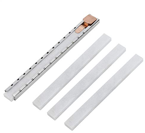 Haosie 4PCS Slate Pencils, French Chalk, Holder Sticks, Tracer Pencil with Soapstone Holder, Chalk Line for Engineers Builders Marksmen