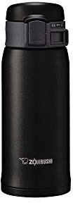 ZOJIRUSHI SM-SE36BZ Stainless Steel Vacuum Insulated Mug, 12-Ounce, Matte Black