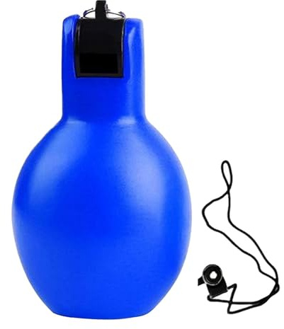 GjnjfdF Squeeze Whistle with Cord 12.8 x 6.7 cm Hand Whistle for Teacher Referee Whistles for Teachers Whistles Hygienic for Football BasketballN Safety Survial