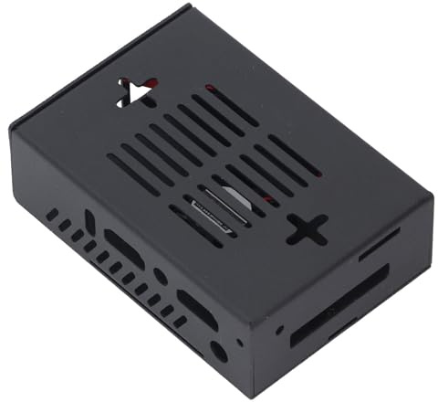 ASHATA Caja de Refrigeración para Computadora de Placa única para Orange Pi 5, Construcción Robusta de Aleación de Zinc, Protección Integral, para Propietarios de Orange Pi 5