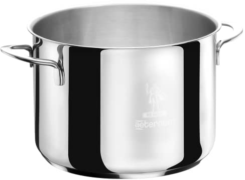 Aeternum La Divina, Pentola, Acciaio Inox, Adatto anche all'induzione, diametro 22 cm, La Divina