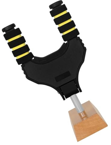 ibasenice Gitarre Wandhalterung Mit Selbstverriegelungsmechanismus Stabiler Holz Und Metallkonstruktion Für Akustik Gitarren Installieren Design Für