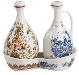 SELETTI Hybrid Thelme Set de aceite y vinagre