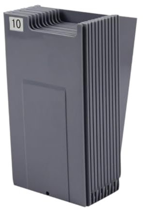 MagiDeal Porte-cartes temporels 10 poches matériel de montage facile à accrocher