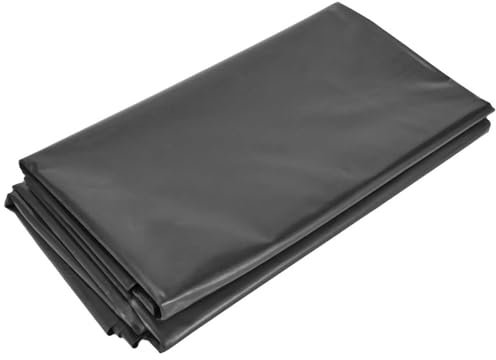 Revestimiento flexible para estanques de 3x4m 5x7m 6x9m 8x10m 10x12m para estanques acuáticos, jardines, peces, de HDPE de 5 milésimas de pulgada, para embalses y construcción de cimientos.(4x5m)