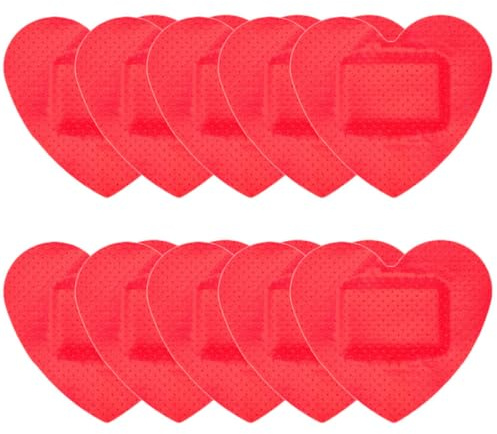 Luxshiny y Fáciles de Rasgar Transpirables en Forma de 10 Vendajes Adhesivos Material PE Flexible para Cuidado de Heridas