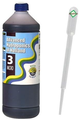 Weedness Advanced Hydroponics Micro 1 L – Gödningsmedel med mikronäringsämnen för jord, kokos och hydroponik