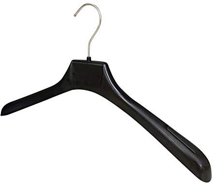 Kiroplast 15 Kleiderbügel für Hemden T-Shirts Platzsparend rutschfest Schmale Schultern (39cm)