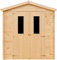 Gartenhaus Holz - Geräteschuppen Holz - Gerätehaus B216xL206xH216 cm/ 3.53 m2 - Fahrrad Schuppen - Gartenhäuser & aufbewahrung Wasserfestes Dach TIMBELA M343C