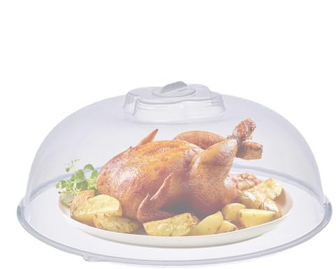 Mikrowellendeckel, Mikrowellenabdeckhaube, Mikrowellen Abdeckung, 22CM Abdeckhaube Mikrowelle, Microwellenabdeckungen Für Zuhause, Restaurant Und