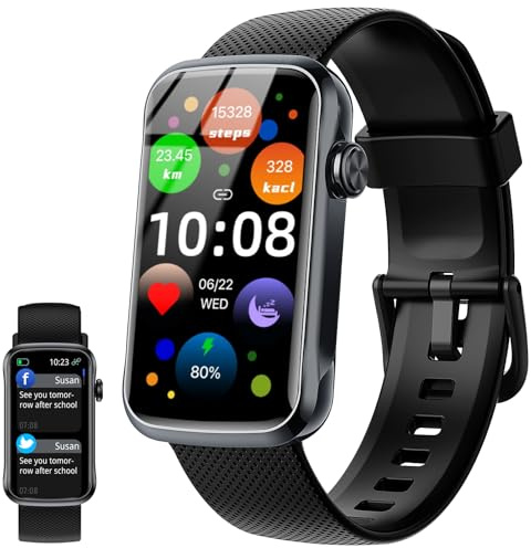 2026 Smart Watch for Men Women, 24/7 Healthy Fitness Tracker, HD 1.47 Fitness Watch with Sleep Monitor, Heart Rate/SpO2/24+ Sports/Step Tracker/150+ Watch Faces Activity Trackers