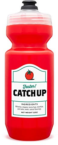 Spurcycle Catch Up 22oz Flexible Bike Water Bottle Waterproof When Closed