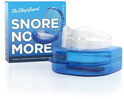 TheSleepGuard | Stop Snoring Solution Mouth Guard x1 | Sleep Aid and Snore Stopper | Best Anti Snoring Device, Mouthpiece & Gum Shield | Anti Snore Relief | Restful Sleep at Night for Men and Women