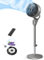 Dreo Leiser Standventilator, 1444m³/h Luftvolumen oszillierende Ventilator, 3 Stufen 6H Timer Turmventilator mit Fernbedienung, Luftzirkulation in 3 Min für Schlafzimmer, Duftfunktion für frische Luft