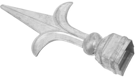 BESPORTBLE Remate Decorativo para Exterior Protección y Belleza Fácil De Instalar Metal Resistente