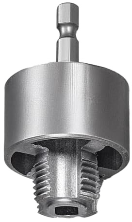 Strumento di Filettatura per Tubi - Strumento di Taglio di Reti | Fresa Integrata Resistente All'usura Interna Esterna Per Trapano Elettrico Riparazione Idraulica Casa