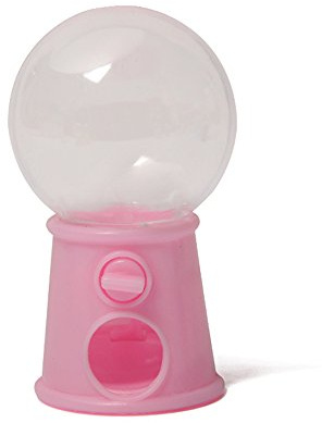 48pz Mini Distributore Gashapon Macchina Porta Confetti Caramelle Bomboniera (ROSA)