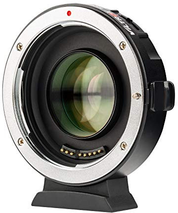 VILTROX EF-M2 II Autofokus 0,71x Speed Booster Adapter Objektivadapter für Canon EF Objektiv an Micro Four Thirds M4/3 MFT Mount Kameras GH4 GH5 GF6 GF1 GX1 GX7 E-M5 E-M10 E-M10II E-PL5