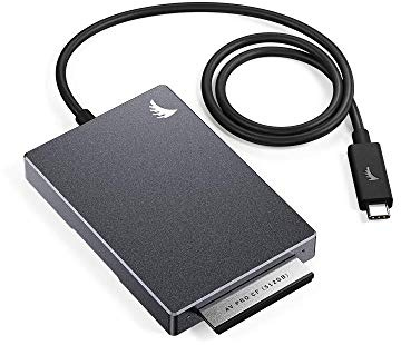 Angelbird CFS31PK Externer Speicherkartenleser USB-C 10Gbps Silber