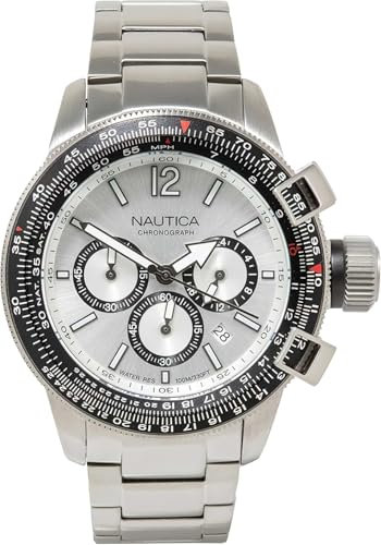 Nautica Reloj cronógrafo hombre Pacific Beach trendy cód. NAPBFCF04, Pulsera