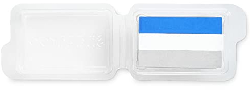 Snazaroo 1117002 Barnsmink Split Cake Mini Set Frost, 3 vattenbaserade sminkfärger, lätt att tvätta, hudvänlig för karneval, halloween – färger: Himmelblå, vit, silver