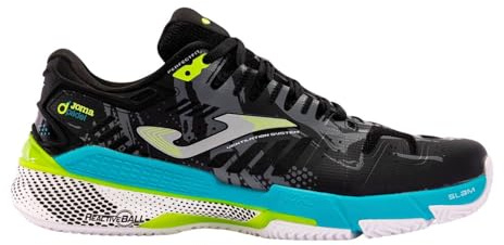Joma Uomo Tennis, Padel Shoes, Nero, 40 EU