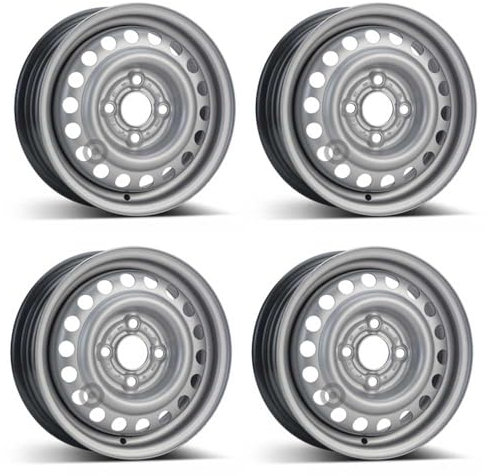 4x Alcar Cerchi in acciaio 4-3085 4.5Jx13 ET45 4x100 compatibile con Chevrolet Spark
