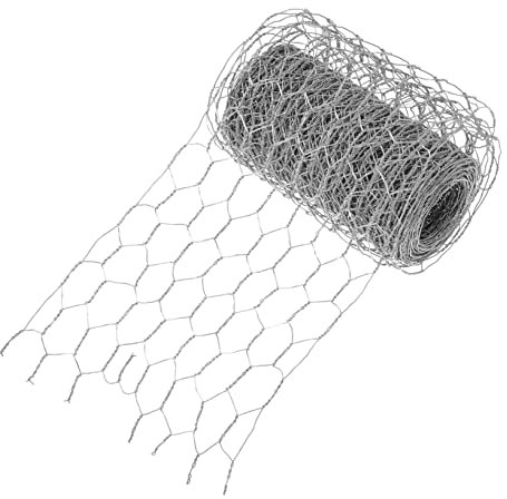 Parliky 1pièce Grillage De Poulailler Galvanisé Filet Décoratif pour Jardin Et Artisanat