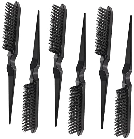 BELLIFFY 6piezas Cepillo De Cardado Para Estilizado De Cabello Peine De Para Volumen y Para Tipo De Cabello Diseño y Herramienta Profesional De Peluquería