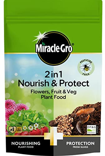 Miracle-Gro Nourish and Protect Flowers, Fruit and Veg Plant Food, 2kg