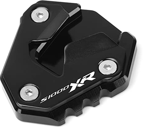 Modeer för S1000XR 2014–2019 motorcykel CNC-stativ sidostativ förstorare förlängningspads s 1000 xr s1000 xr s 1000xr tillbehör (svart)