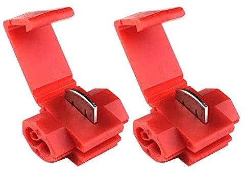 CEEYSEE 50 Stück Drahtverbinder-Set,Anschlussklemmen,Schnelltrennungen,Crimp-Abzweigverbinder, Sortimentskit (DXJ2H)